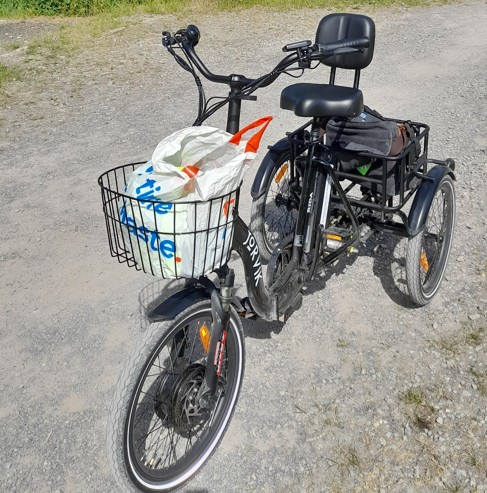 The Jorvik RIDA electric tricycle